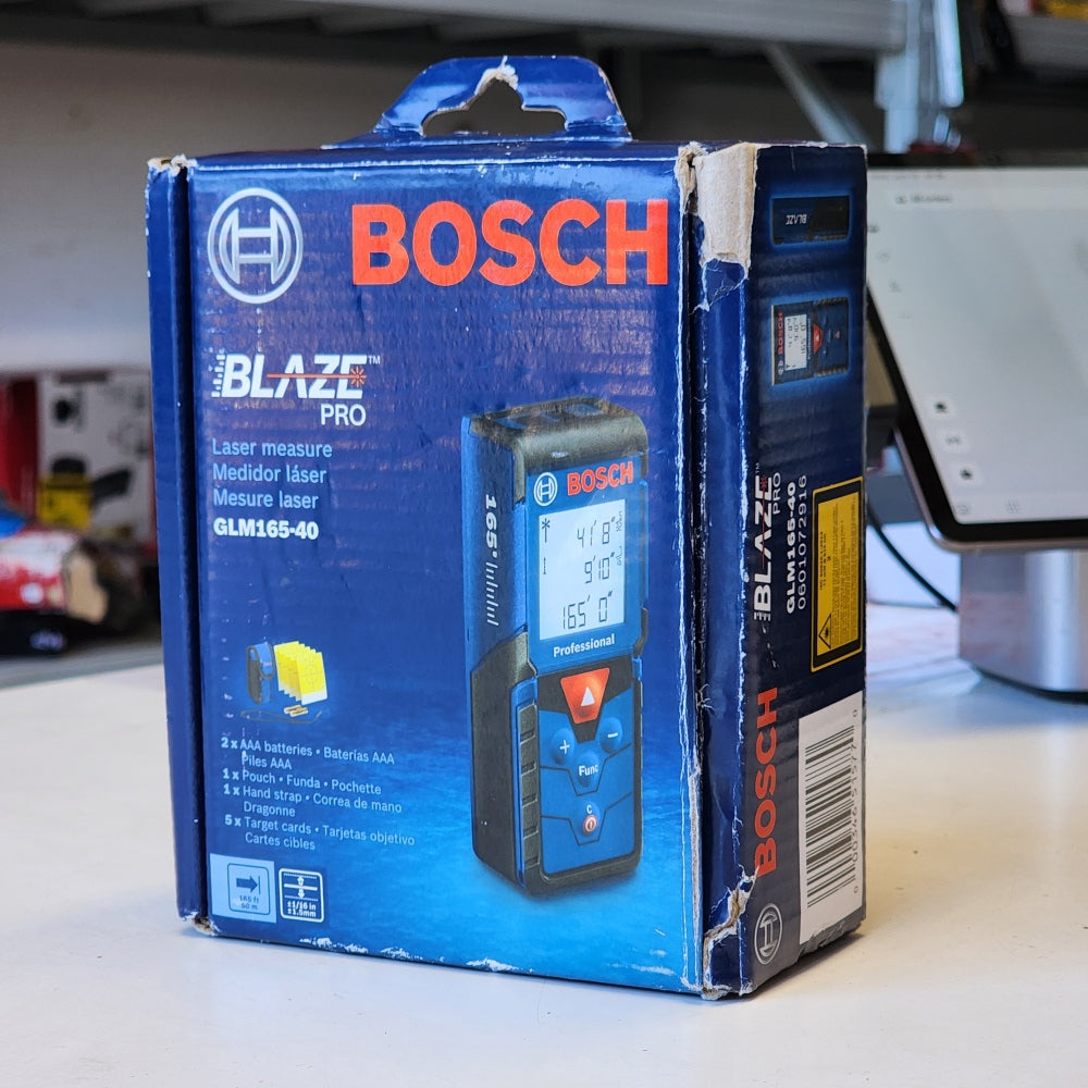 Blaze 165FT Laser Distance Tape Measuring Tool Blaze 165FT Laser Distance Tape Measuring Tool